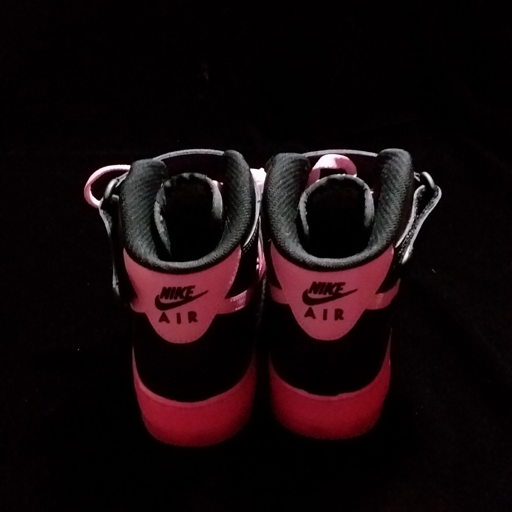 Nike Pink & Black Custom Air Force 1s💖 - Picture 9 of 15